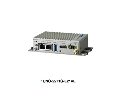 Advantech UNO-2271G-E021AE - *Discontinued* - Intel Atom Pocket-Size Smart Factory Edge Gateway with 2 x GbE, 1 x mPCIe, HDMI, e by Advantech