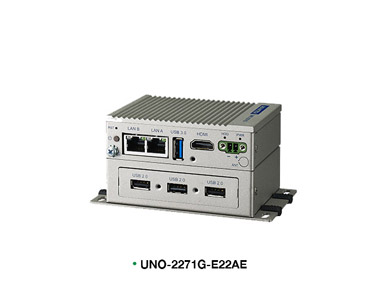 UNO-2271G-E022AE - Intel Atom Pocket-Size Smart Factory Edge Gateway with 2 x GbE, 1 x mPCIe, HDMI, eMMC by Advantech/ B+B Smartworx