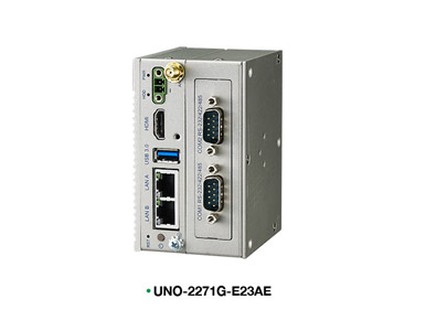 Advantech UNO-2271G-E023AE - *Discontinued* - Intel Atom Pocket-Size Smart Factory Edge Gateway with 2 x GbE, 1 x mPCIe, HDMI, e by Advantech