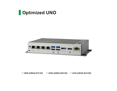 UNO-2484G-6331AE - Intel Core i7/i5/i3 Regular-Size Modular Box Platform (MBP) with 4 x GbE, 1 x mPCIe, HDMI, DP by Advantech/ B+B Smartworx
