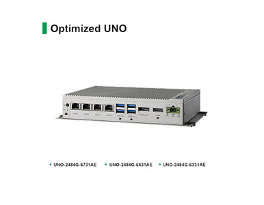 Advantech UNO-2484G-6531AE - *Discontinued* - Intel Core i7/i5/i3 Regular-Size Modular Box Platform (MBP) with 4 x GbE, 1 x mPCI by Advantech