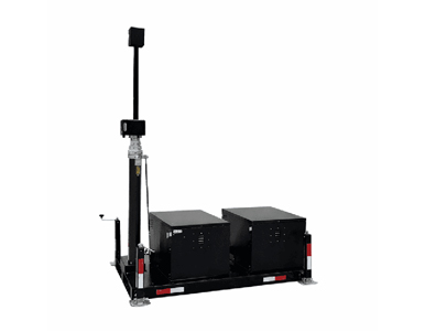 Tycon UPS24-1600L-Skid - MobileSolarPro 150W Cont Pwr Skid Sys, 12V 1600Ah 19,200Whr Lithium Batt, MPPT Solar Ctrl/Status Disp/3 by TYCON SYSTEMS