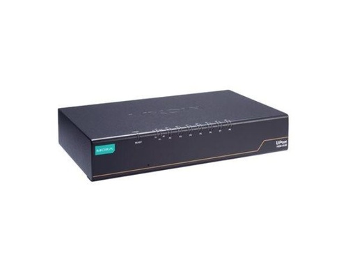Moxa UPort 1650-8-G2-Hub - USB to 8-port RS-232/422/485 converter with 3 extra downstream USB ports,  0 to 60C operating tempera by MOXA