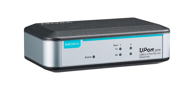 UPort 2410 - 4 port USB-to-Serial Converter, RS-232 by MOXA