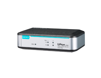 Moxa UPort 2210 - 2 port USB-to-Serial Converter, RS-232 by MOXA