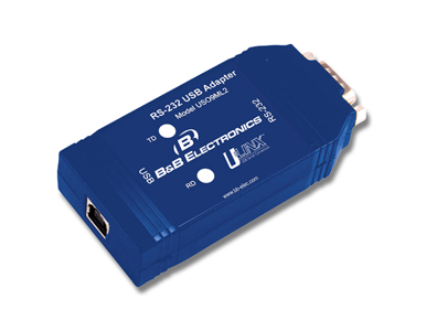 USO9ML2-LS - USB TO ISOLATED RS-232 DB9M - LOCKED SERIAL # by Advantech/ B+B Smartworx