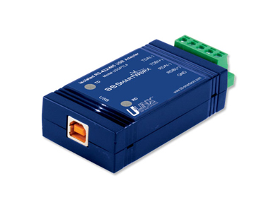 USPTL4 - USB to 422/485 with pluggable term blocks and LEDs by Advantech/ B+B Smartworx