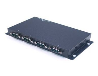 Antaira UTS-404A-SI - Industrial 4-Port RS-232 to USB 2.0 High Speed Converter with Surge & Isolation by ANTAIRA