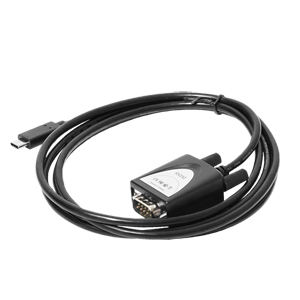 Antaira UTS-USBC-DB9M-A - USB-C to 1-Port RS232 (DB9M) Adapter Cable, 1.8M by ANTAIRA