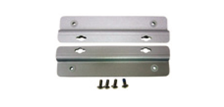V2400 Isolated Wall Mount Kit - Wall mounting kit with isolation protection. Including two wall mount brackets and four screws by MOXA