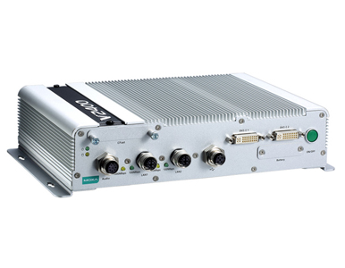 Moxa V2406A-C7-CT-T - (CTO model) x86 embedded computer with Intel Core i7-3517UE, 4 GB of DDR3 RAM installed, 2 DVIs, 2 LANs by MOXA