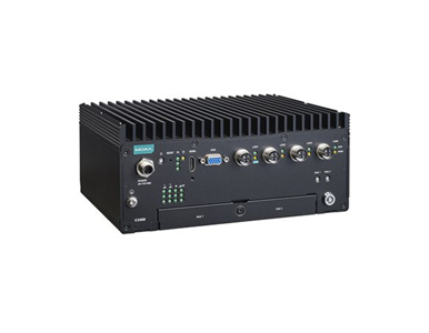 Moxa V3404-TL3-W-CT-T - x86 computer with IntelR 11th Gen Core? i3-1115G4E processor, 1 HDMI port, 1 VGA port, 4 GbE ports, 2 CO by MOXA