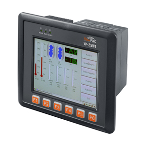 VP-25W1 - Standard ViewPAC controller with 5.7' touch screen and Windows CE.net built in by ICP DAS