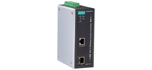 Moxa WAC-1001-T - Industrial wireless access controller, -40 to to 75  Degree C by MOXA