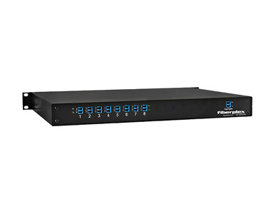 Patton WDP8B-L - Passive Wave Division Multiplexer, 8x1, 1U 19in Rack Mount, LC-PC connectors, No Power Required (1330nm - 1450n by PATTON