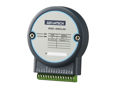 WISE-4010/LAN-AE - 4-ch Current Input and 4-ch Digital Output IoT Ethernet I/O Module by Advantech/ B+B Smartworx