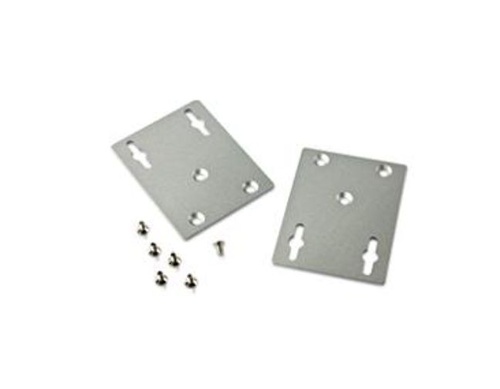 Moxa WK-UP400A-BAK-BK - Rear-panel wall-mounting kit for the UPort 400A, 60 x 27 x 2 mm (2.36 x 1.06 x 0.08 in), with 2 plates a by MOXA