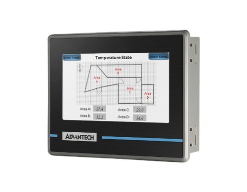 WOP-204K-NAE - [RTOS] 4.3' WQVGA Operator Panel Installed with HMINavi Software by Advantech/ B+B Smartworx