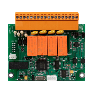 XV307 - 4 Analog Input, 4 Digital Input and 4 Form A Relay Output by ICP DAS