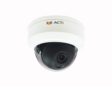 ACTI Z710 - *Discontinued* - 8MP Outdoor Mini Dome with D/N, Adaptive IR, Superior WDR, SLLS, Fixed Lens by ACTi