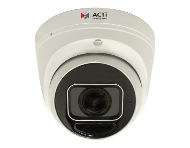 ACTI Z814 - 4MP Outdoor Zoom Turret with D/N, Adaptive IR, Superior WDR, SLLS, 4.3x Zoom Lens by ACTi