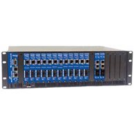 850-10960-2DC - ** Discontinued ** iMedisChassis/20-2DC SNMP-manageable chassis for 'IMCV' series modular media converters by IMC