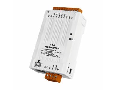 ICP DAS tET-PD2POR2 - 2 Channel Dry Contact Digital input and 2 Ch PhotoMOS Relay Etherent I/O device. Supports Modbus TCP proto by ICP DAS