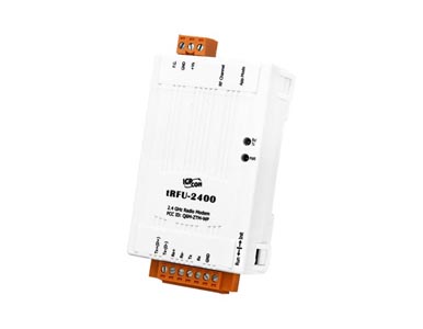tRFU-2400 - RF Modem ( 2.4 GHz ) with RS-232 / RS-422 /RS-485 by ICP DAS
